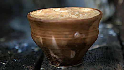 A cup of chai shared on LokFeed